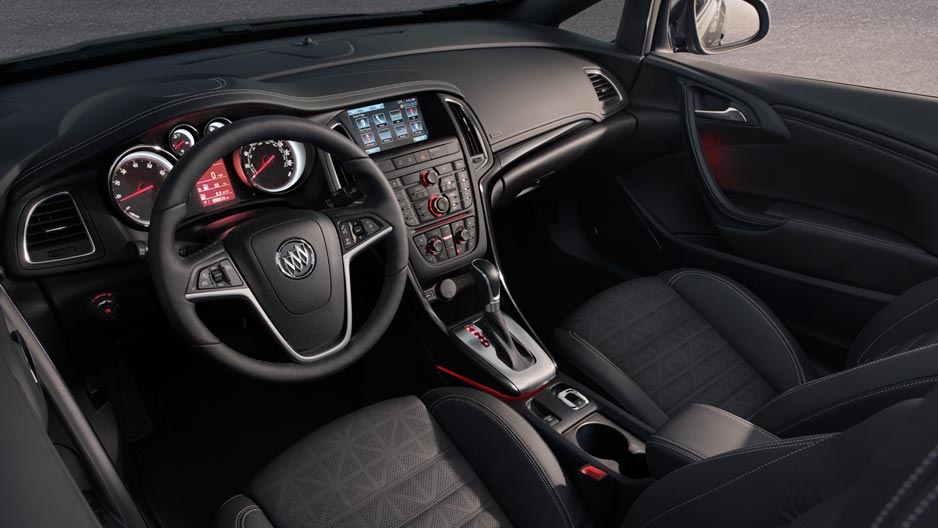 2016 Buick Cascada convertible car- Interior