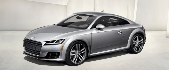 Audi upgraded TT Coupe for 2016 Edition - Side View