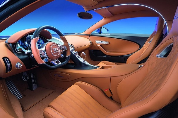 Bugatti Chiron 2016 - interior