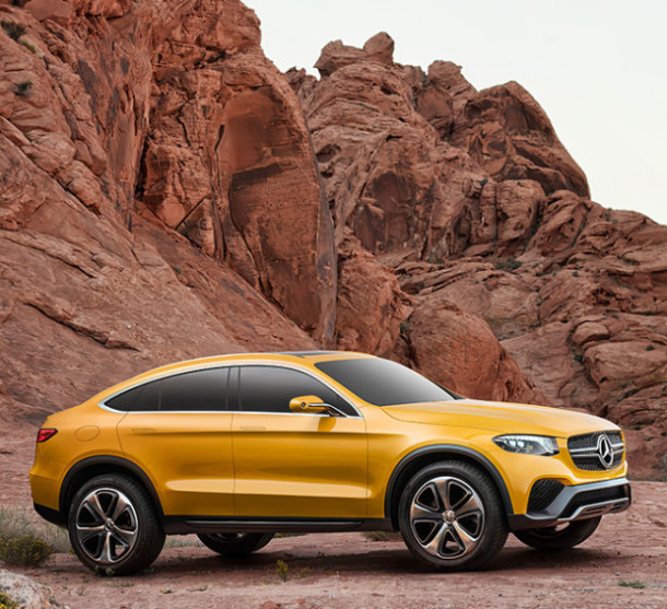 Mercedes-Benz GLC Coupe – Side View