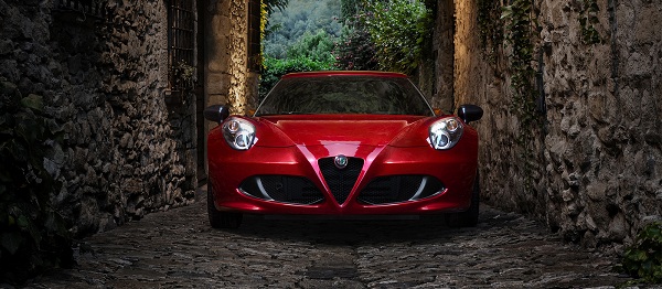 The Exterior of the Alfa Romeo 4C Coupe