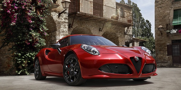 The Exterior of the Alfa Romeo 4C Coupe