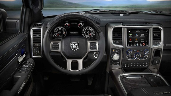 Interior of 2017 Ram 1500