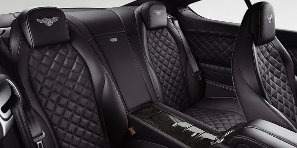 Interior of 2017 Bentley Continental GT
