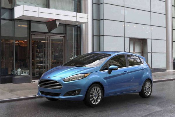 Exterior of 2017 Ford Fiesta