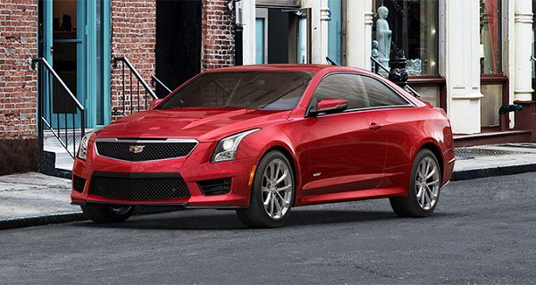 Exterior of the 2018 Cadillac ATS-V Coupe