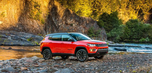 Exterior of the 2018 Jeep Compass