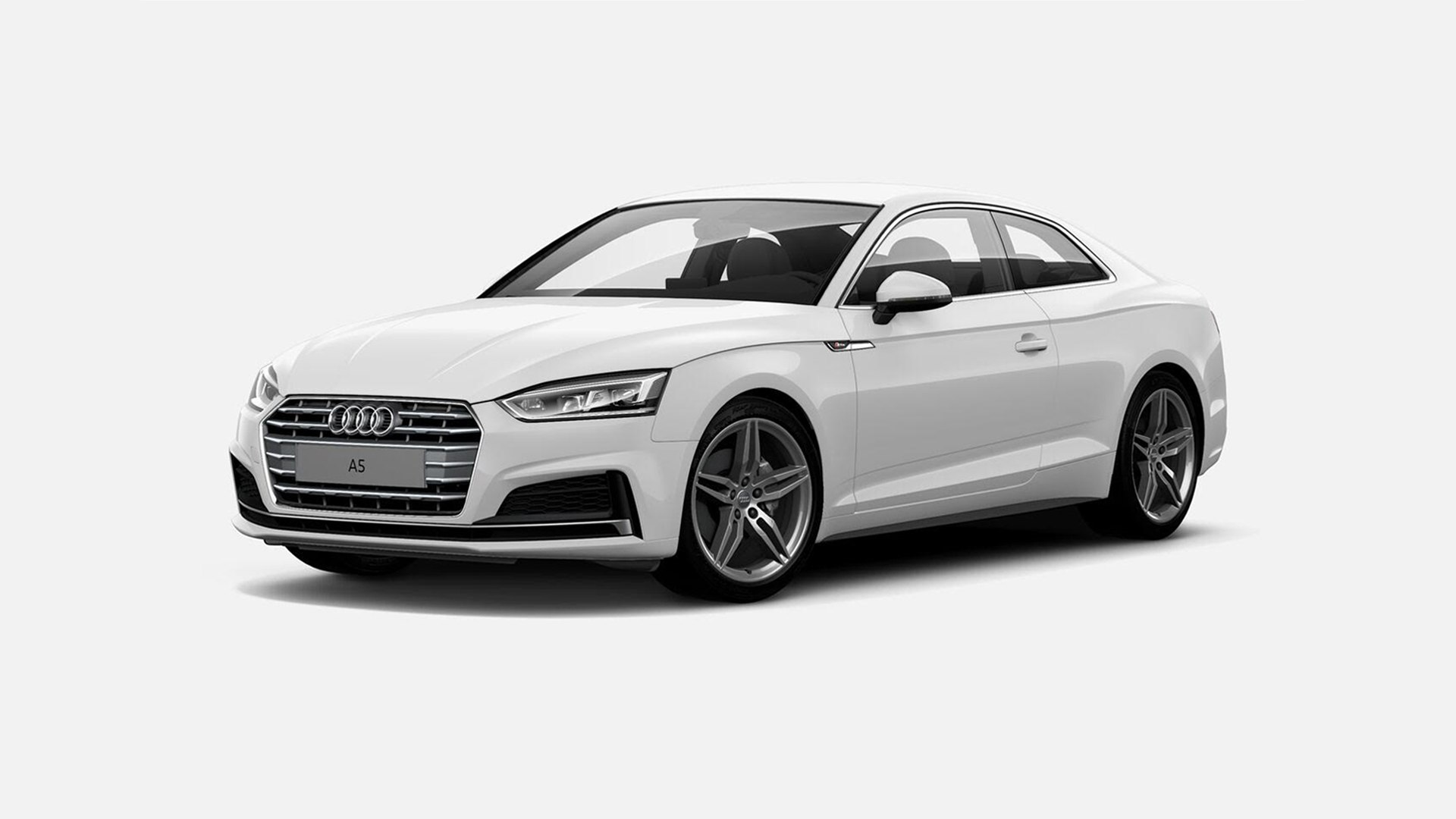 Exterior of the 2018 Audi A5 Coupe 
