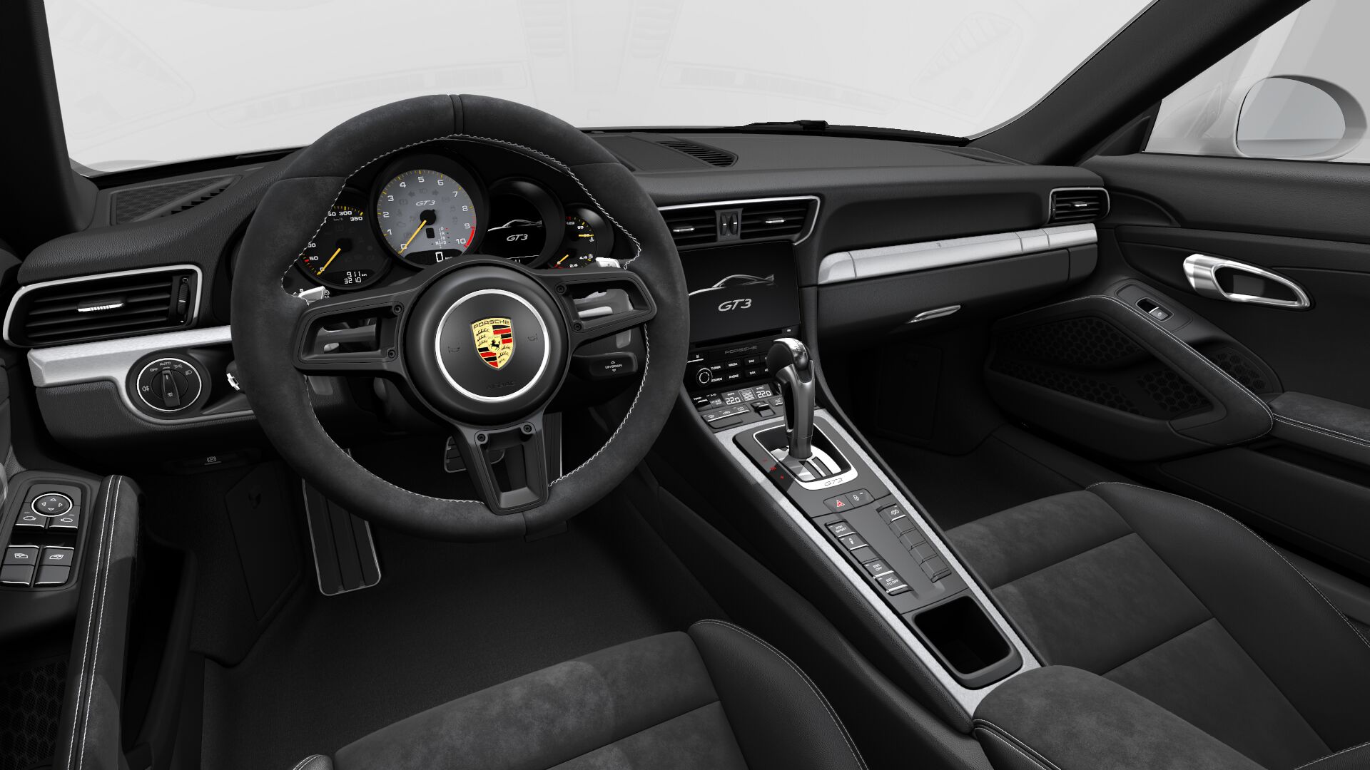 Interior Design of 2018 Porsche 911 GT3 