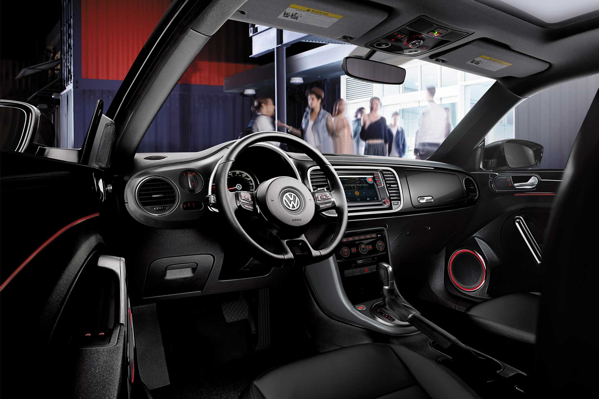 Interior Design of the 2018 Volkswagen Beetle