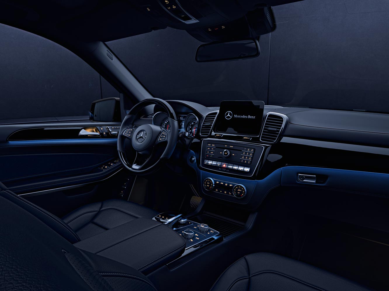 Interior Design of the 2018 Mercedes-AMG GLS 63 