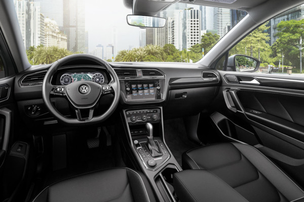 Interior of the 2018 Volkswagen Tiguan