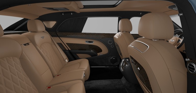 Interior of the 2018 Bentley Mulsanne